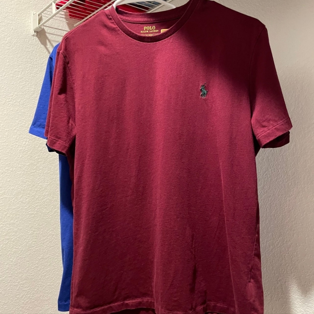 Lot of 2 - Men's Polo Ralph Lauren Shirts (Medium) x2